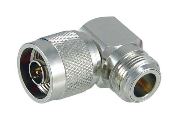 L-Com Axa-Nmnf90 Rf Adapter, R/a N Plug-Rcpt, 50 Ohm