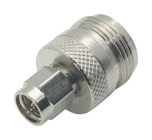 L-Com Ba25 Rf Adapter, Sma Plug-N Jack, 50 Ohm