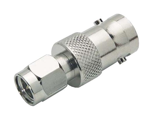 L-Com Ba29 Rf Adapter, Sma Plug-Bnc Jack, 50 Ohm