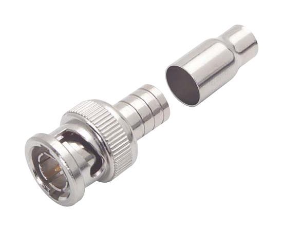 L-Com Bac032 Rf Coax Connector, Bnc Plug, 75 Ohm