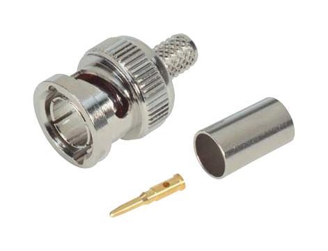 L-Com Bac836A-59 Rf Coax Connector, Bnc Plug, 75 Ohm