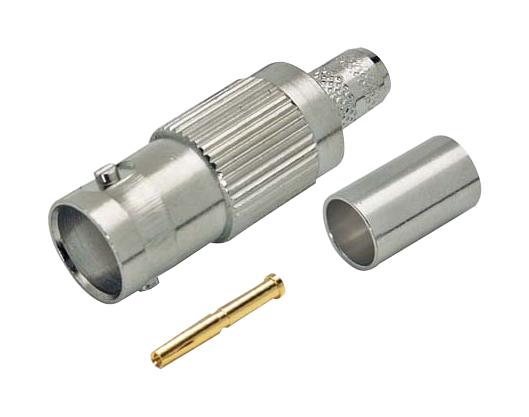 L-Com Bac908-59 Rf Coax Connector, Bnc Jack, 75 Ohm