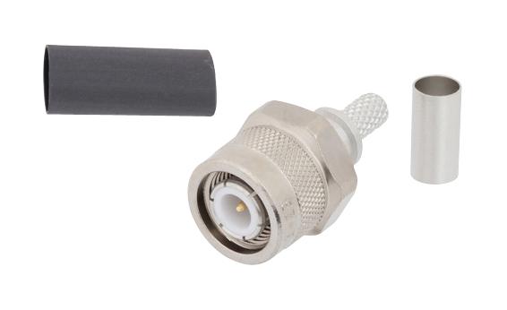 L-Com Ez-200-Tm-X-Lc Rf Coax Connector, Tnc Plug, 50 Ohm, Cable