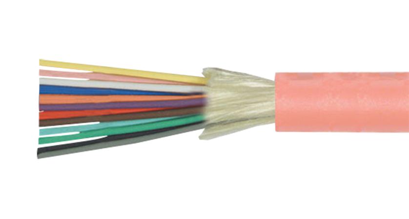 L-Com Fob625D12-M Fibre Optic Cable, 12Fibre, 3.3'