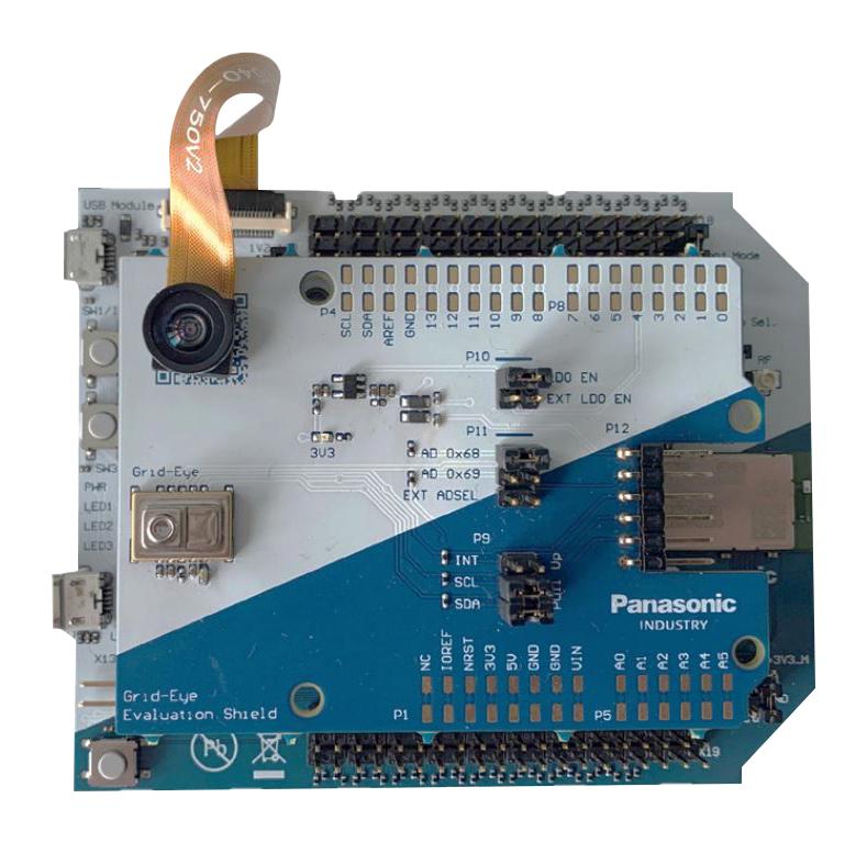 Panasonic Enw49D01Axkf Grid-Eye Connectivity Kit, Wi-Fi Mcu Soc