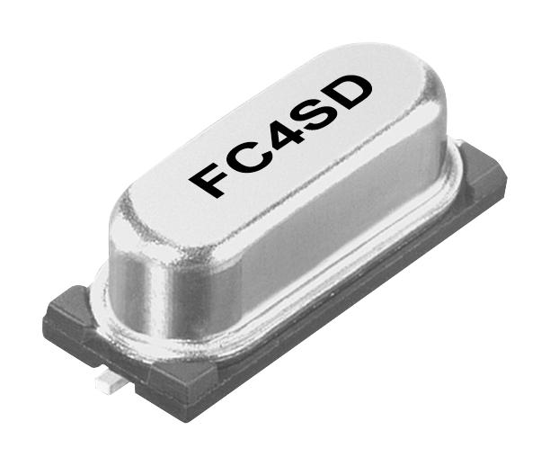 Fox Electronics Fc4Sdcbmm8.0-T1 Xtal, 8Mhz, 20Pf, Smd, 11.7mm X 5mm