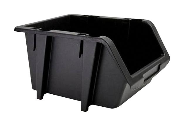 Allit 456666 Storage & Transport Box, Pp+, Black/blue