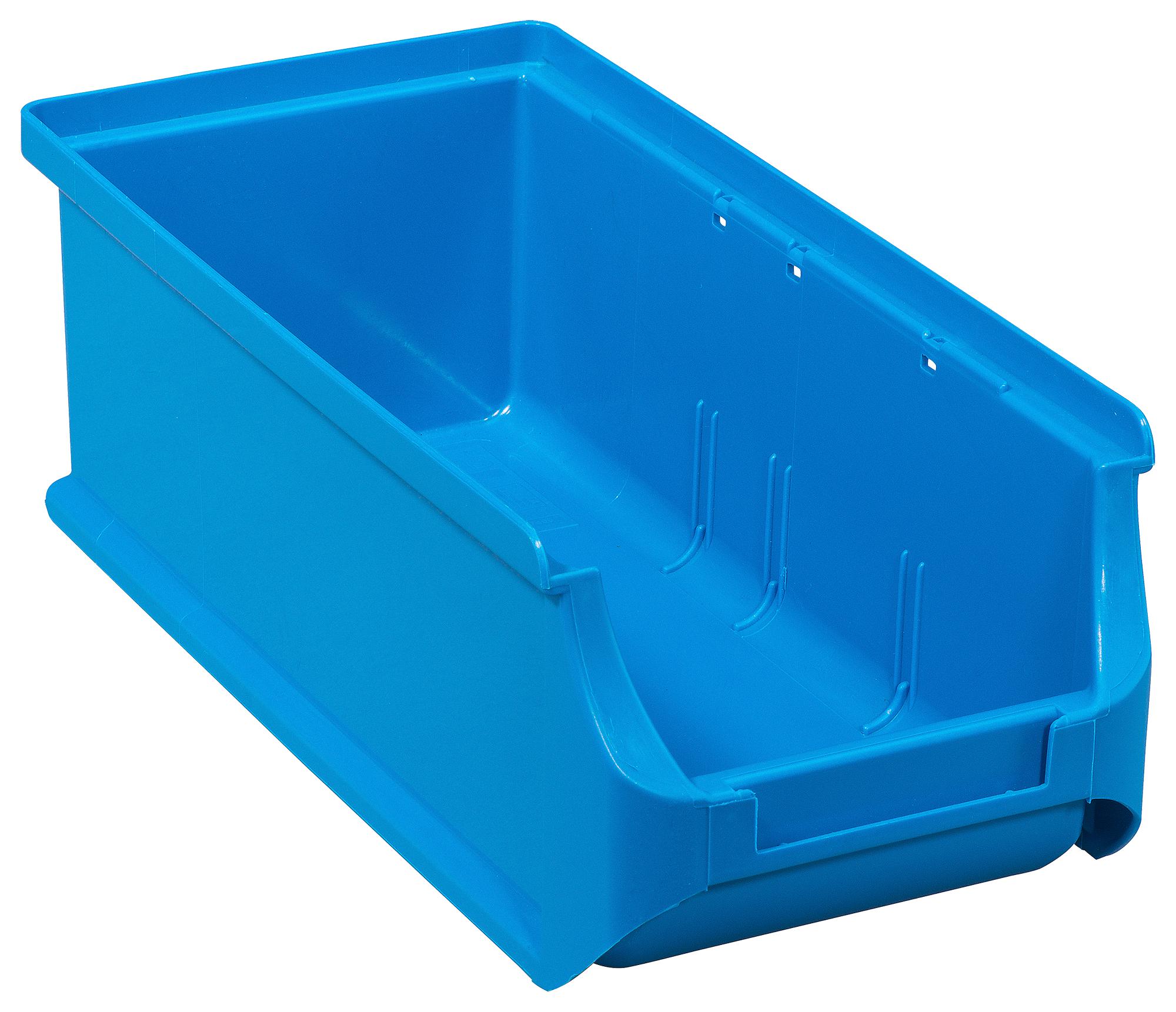 Allit 456230 Stackable Storage Bin, 102X215X75mm, Blu