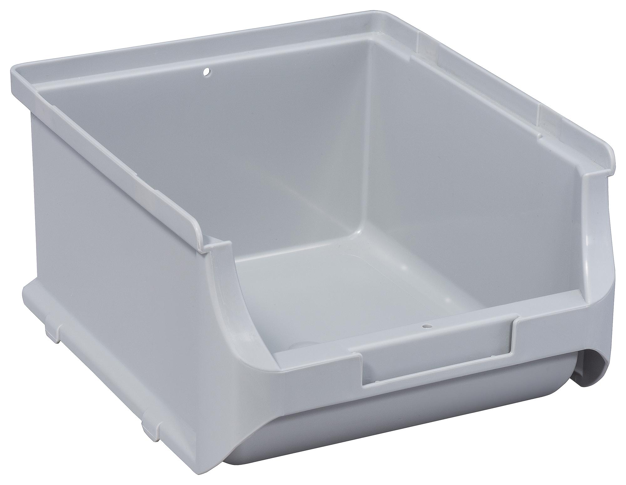 Allit 456244 Stackable Storage Bin, 137X160X82mm, Gry