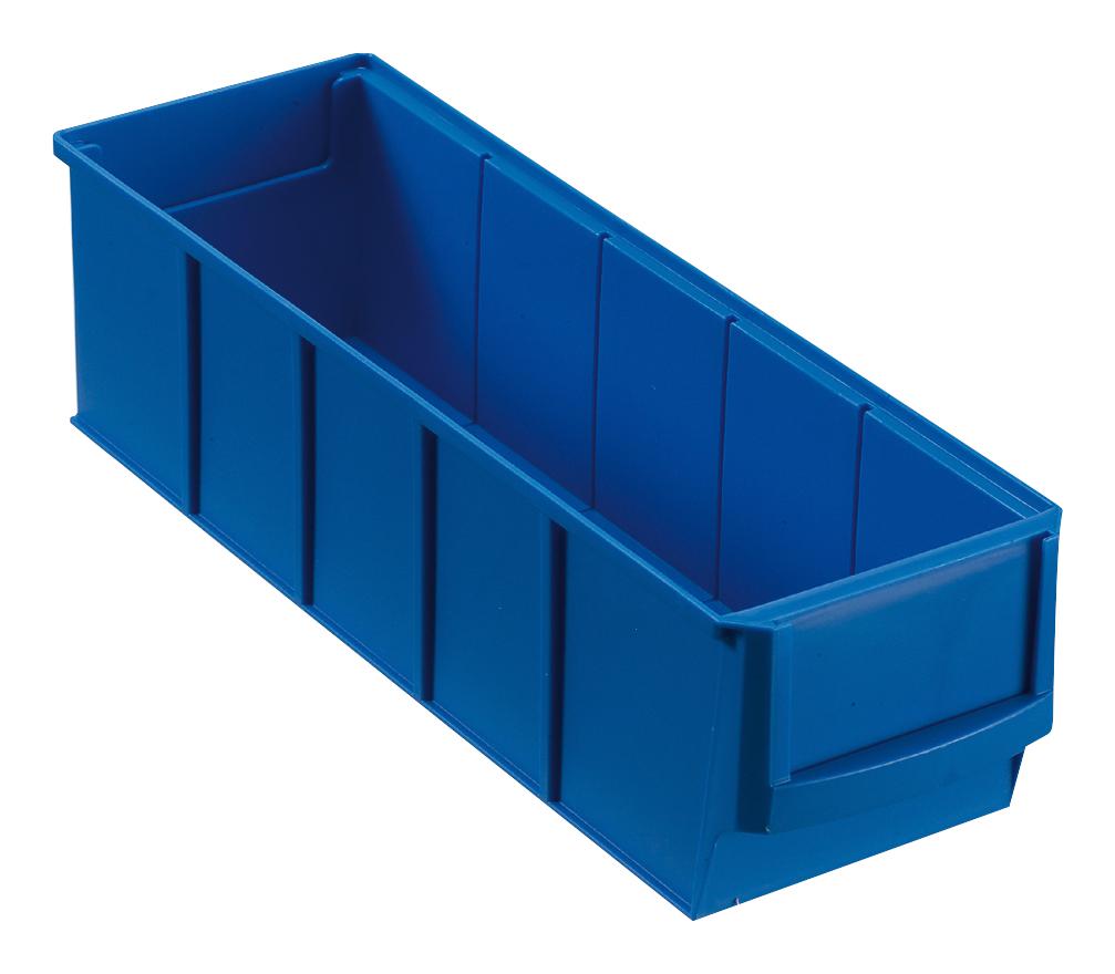 Allit 456520 Shelf Bin, 91 X 300 X 81mm, Blu