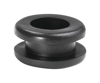 HellermannTyton 633-02040 Cable Grommet, Nylon 6.6, 12mm, Black