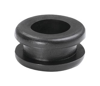 HellermannTyton 633-02050 Cable Grommet, Nylon 6.6, 13.5mm, Black