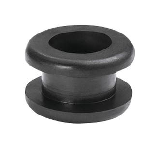 HellermannTyton 633-02060 Cable Grommet, Nylon 6.6, 12mm, Black