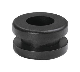 HellermannTyton 633-03020 Cable Grommet, Nylon 6.6, 11mm, Black