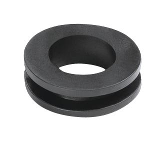 HellermannTyton 633-03050 Cable Grommet, Nylon 6.6, 18mm, Black