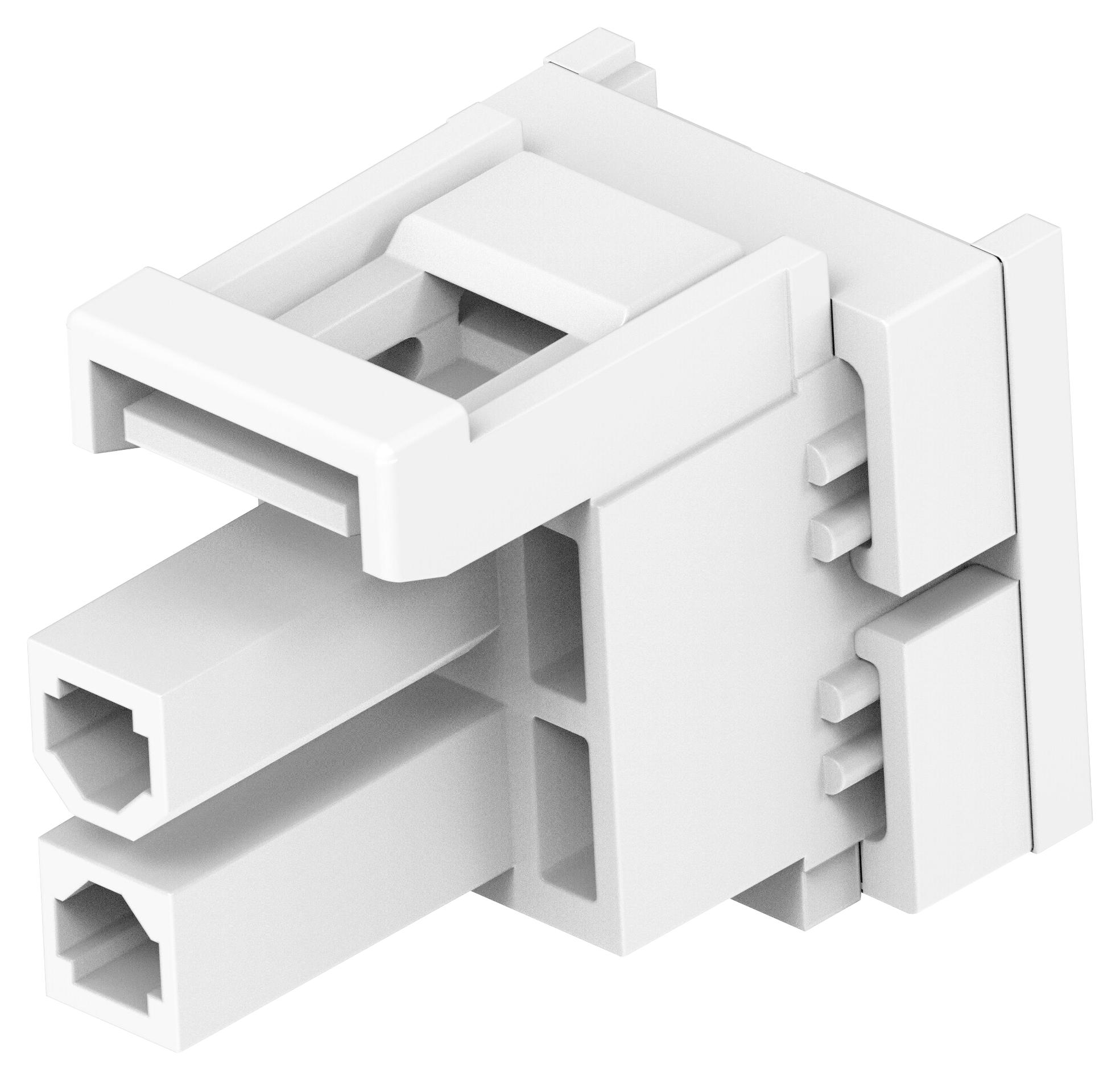 Amp Connectors / Te Connectivity 2385532-2 Connector Housing, Rcpt, 2Pos, 4.2mm