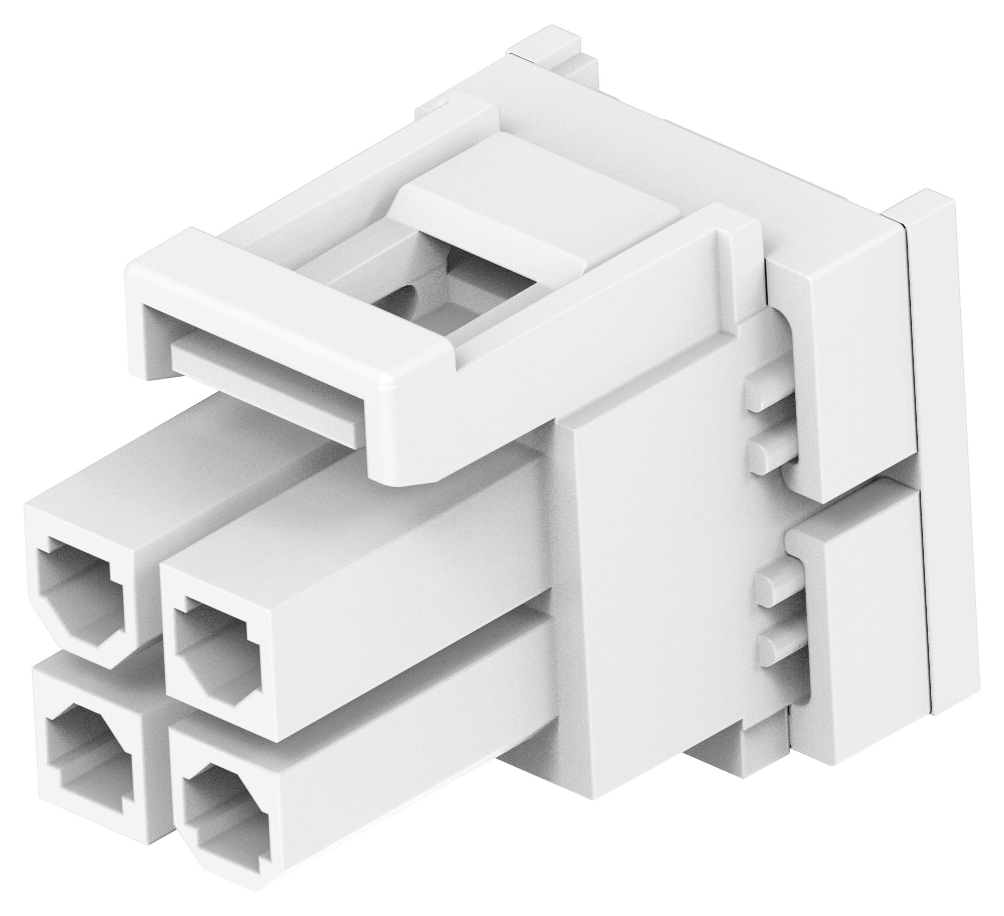 Amp Connectors / Te Connectivity 2385532-4 Connector Housing, Rcpt, 4Pos, 4.2mm