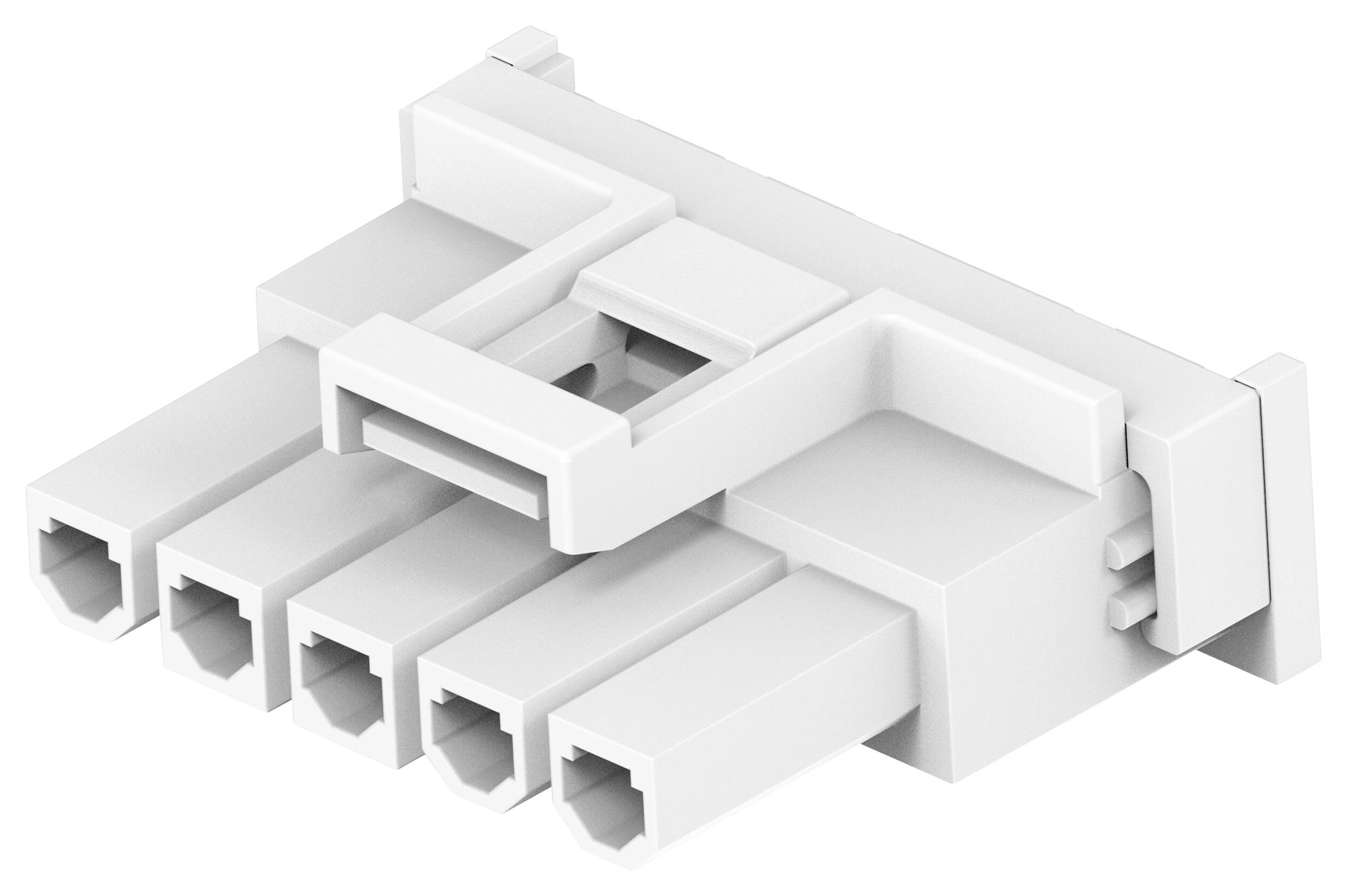 Amp Connectors / Te Connectivity 2386011-5 Connector Housing, Rcpt, 5Pos, 4.2mm