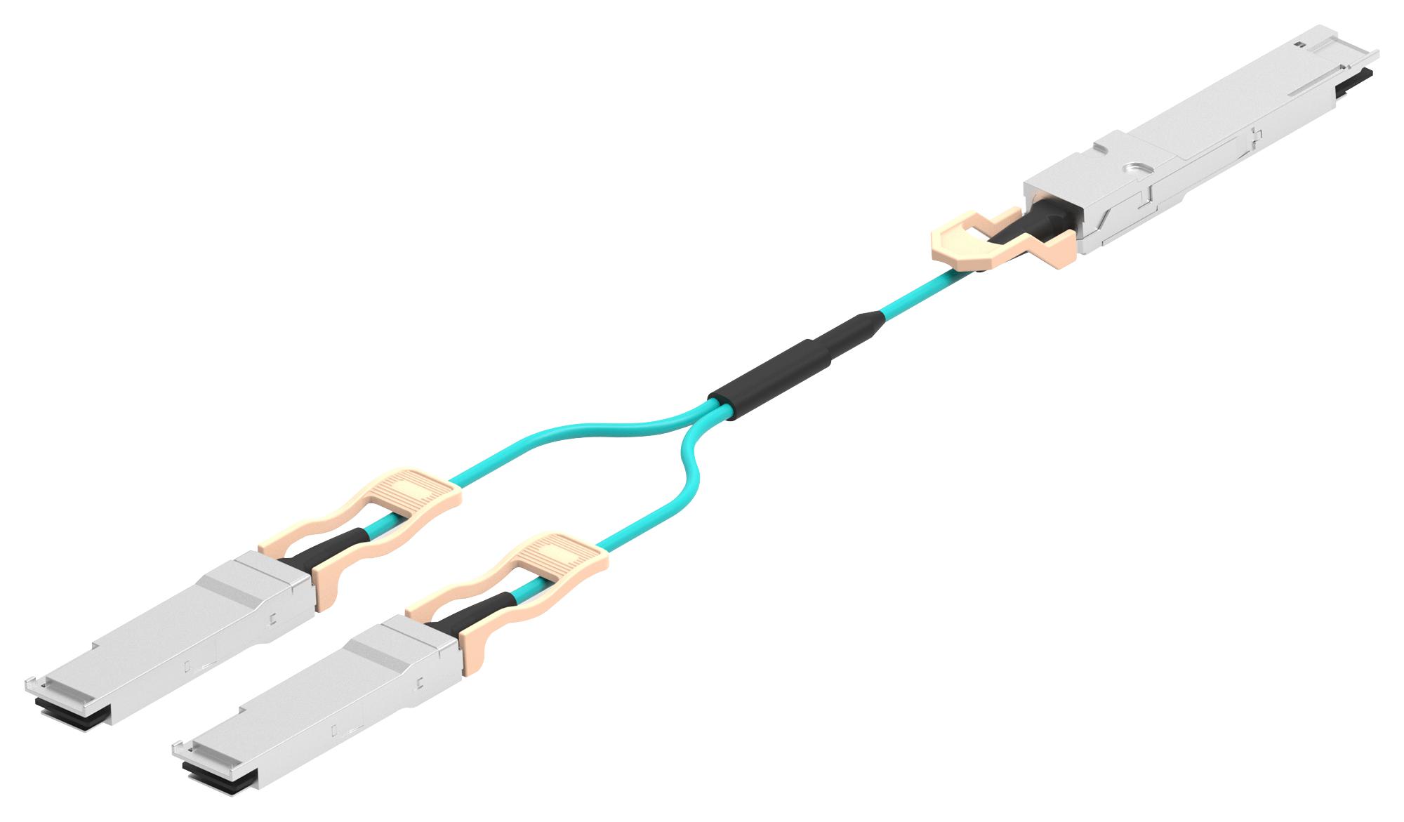 Te Connectivity 2418081-4 Cable Assy, Qsfp-Dd-Qsfp56 38P/plug, 5M