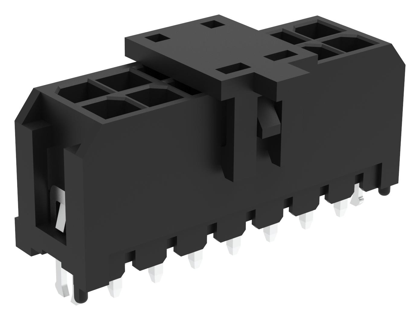 Amphenol Communications Solutions G88Mp141020Creu Connector, Header, 14Pos, 2Row, 3mm, Tht