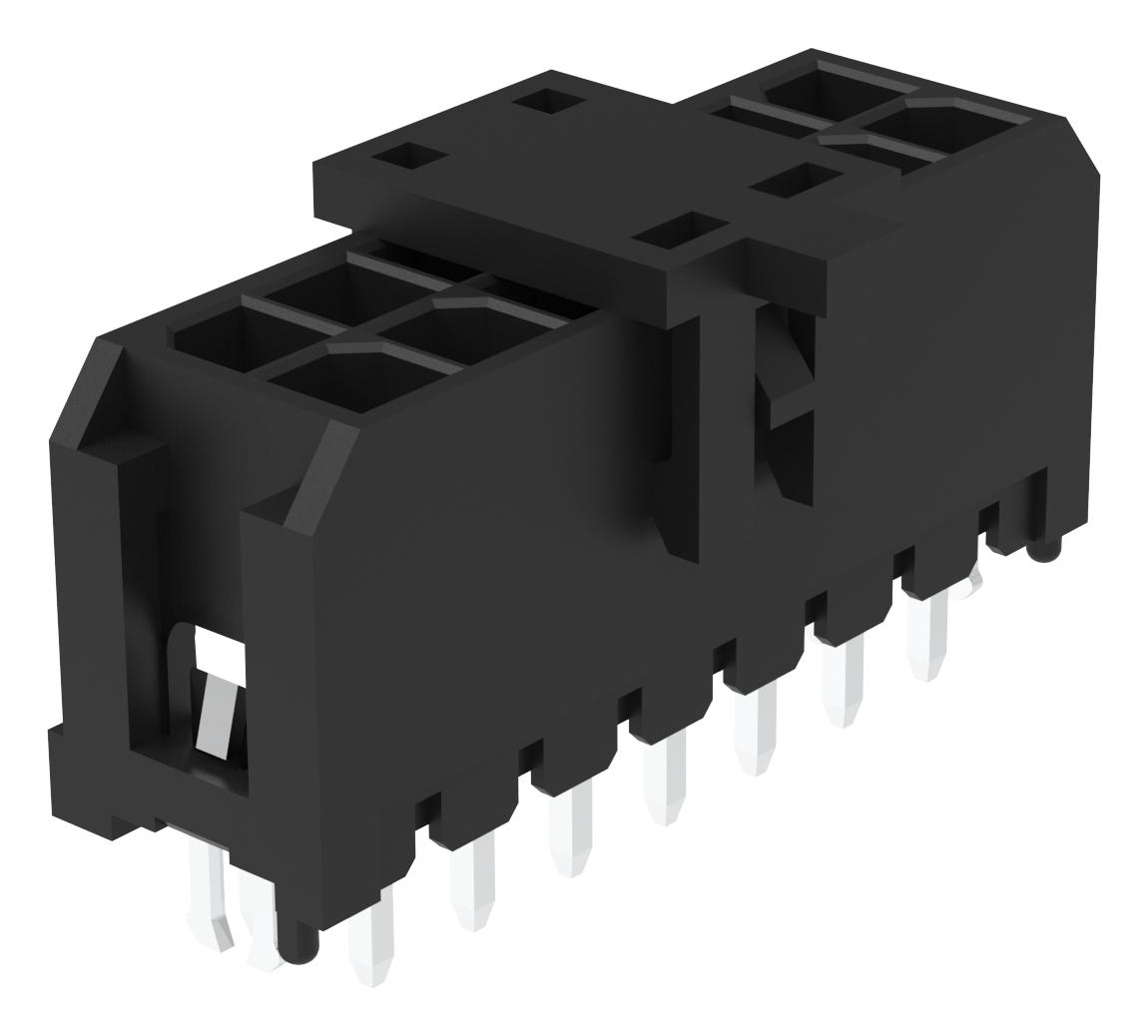 Amphenol Communications Solutions G88Mp141028Creu Connector, Header, 14Pos, 2Row, 3mm, Tht