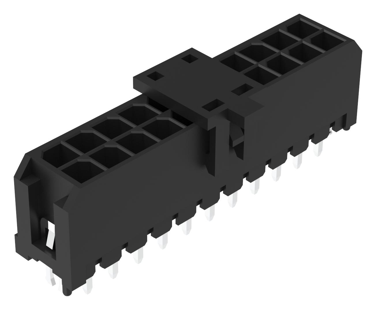 Amphenol Communications Solutions G88Mp221028Creu Connector, Header, 22Pos, 2Row, 3mm, Tht