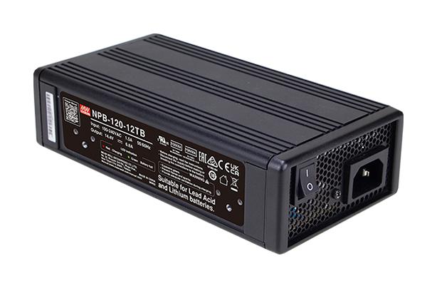 MEAN WELL Npb-120-48Tb Battery Charger, Desktop, 264Vac