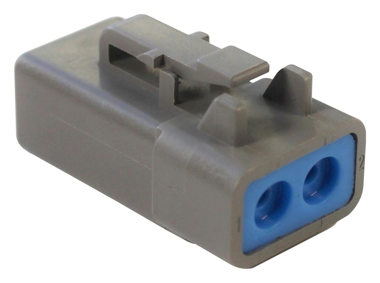 Bulgin Px1000S02Gy Automotive Housing, Plug, 2Pos, 25A