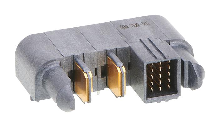 Molex 171088-8412 Rect Pwr Connector, R/a Plug, 17Pos, Pcb