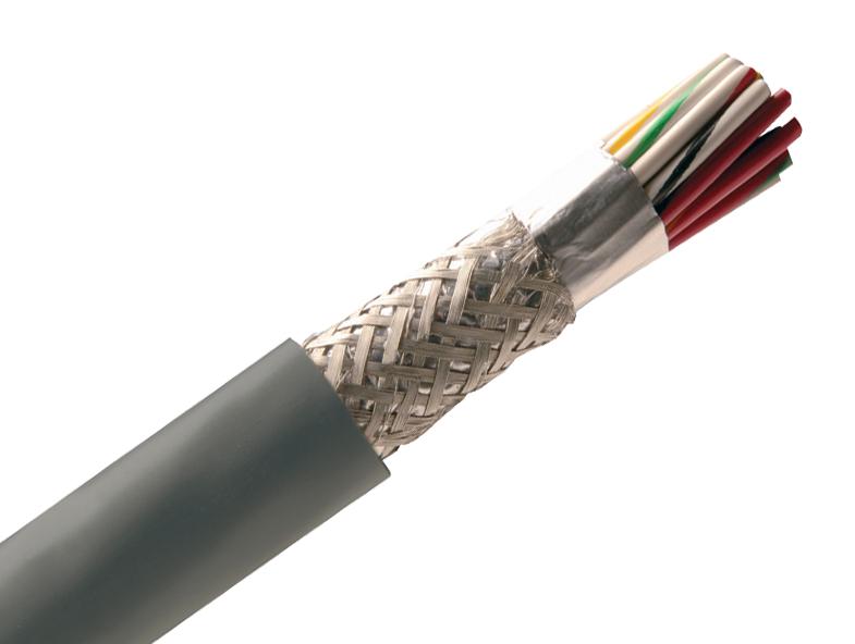 Alpha Wire 5103C Sl001 Cable, Slate, 3Core, 22Awg, 300V