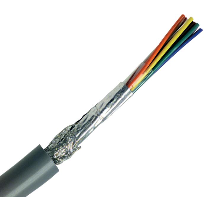 Alpha Wire 86303Cy Sl001 Cable, Slate, 3Core, 22Awg, 300V