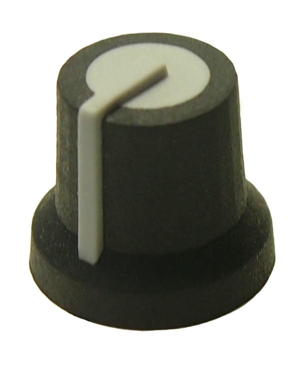 Multicomp Pro Mp-Cl170825Fr Knob, D Shaft, 6mm, Polypropylene, Gray