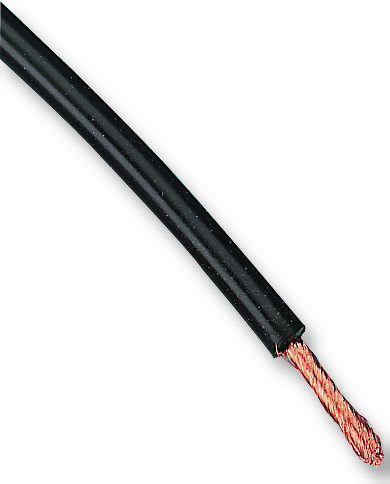 Staubli 60.7200-21 Wire, 25M, 651/0.07mm, Copper, Black