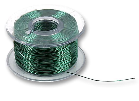 Multicomp Pro Mprrp-G-105 Wire, 34M, 1/0.15mm, Copper, Green, Pk4