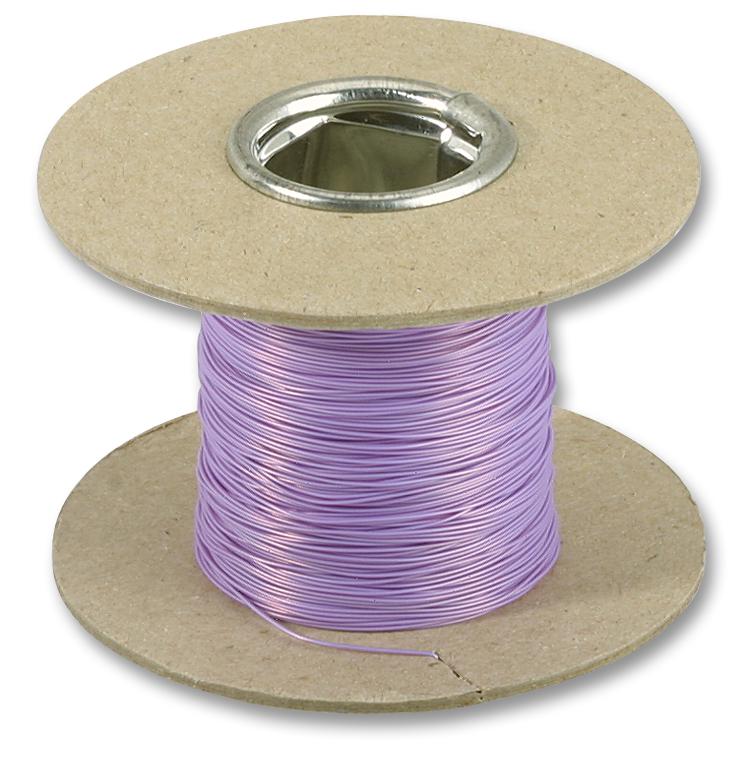 Multicomp Pro 100-30V Wire, Kynar, 30Awg, Violet, 100M