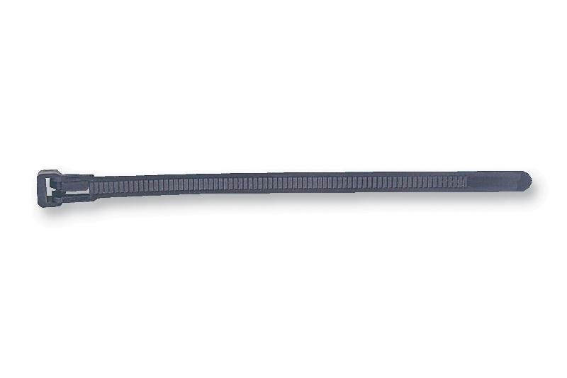 HellermannTyton 131-21410 Cable Tie, Black, 140mm, Pk100