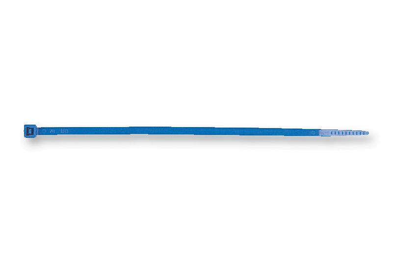 HellermannTyton 111-05404 Cable Tie, Blue, 390X4.7mm, Pk100