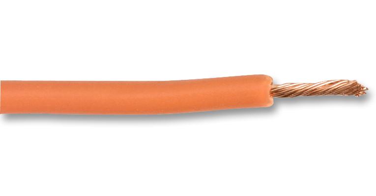 Pro Power Cbbr0172 Wire, Tri Rated, Orange, 0.75mm, 100M