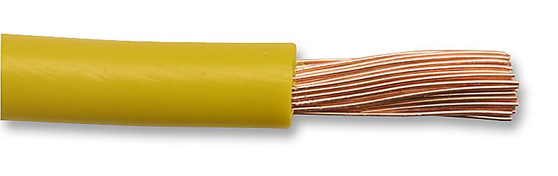 Pro Power 1179199 Wire, Bk, Bs6231, Yellow, 6mm, 25M