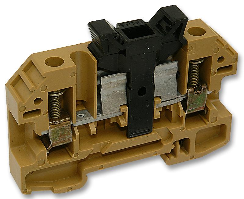 Weidmuller 389782 Ksk1/35 Terminal Block, Fused, 2Pos, 8Awg