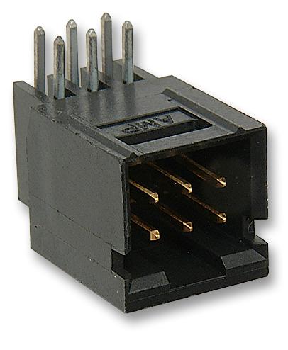 Te Connectivity 5-103166-4 Header, Right Angle, 2Row, 12Way