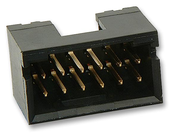 Amp Connectors / Te Connectivity 5-102618-4 Header, Vertical, 2Row, 12Way