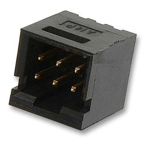 Amp Connectors / Te Connectivity 5-103168-1 Header, Vertical, 2Row, 6Way