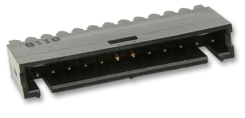 Amp Connectors / Te Connectivity 5-102202-3 Header, Vertical, 1Row, 6Way