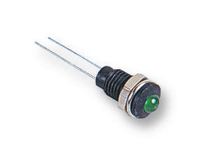 Bulgin Dx1119/gn Led Indicator, 4mm, Green