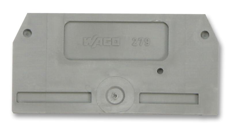 WAGO 282-325 End Plate, 6mm, Grey