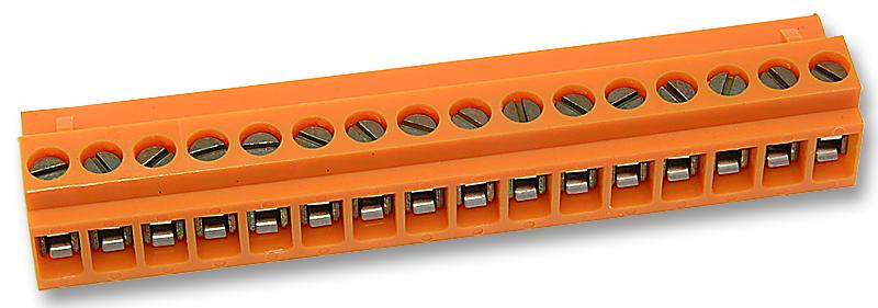 Weidmuller Bl 5.08/13 Terminal Block, Pluggable, 13Pos, 12Awg