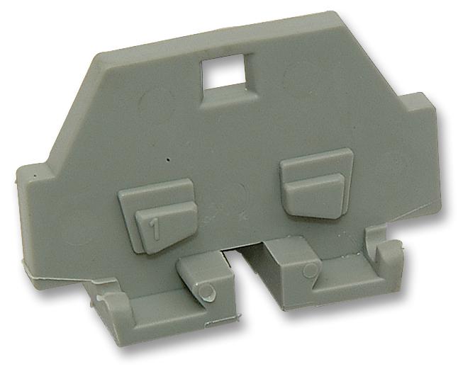 WAGO 261-361 End Plate, Grey