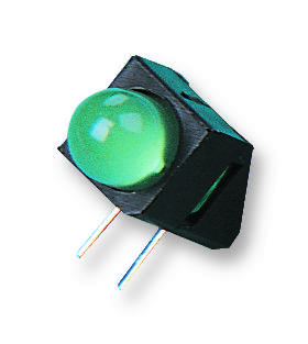 Broadcom Hlmp-4740-A00B2 Led, 5mm, Green, 2.3Mcd, 569Nm