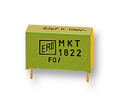 Vishay Mkt1822447015 Capacitor, 0.47Îf, 100V, 10%, Pet